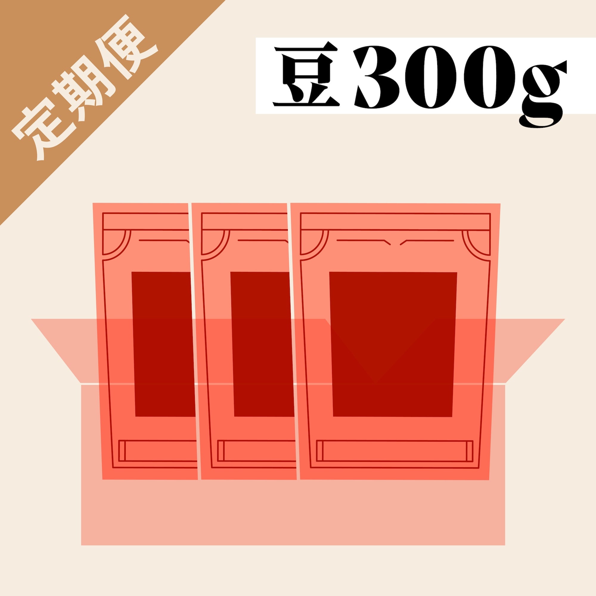 <定期便限定>コーヒー豆バラエティ300gセット