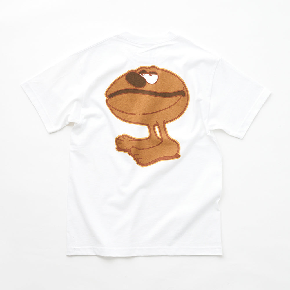 SARUTAHIKO「COFFEE DUDE」T シャツ(白)