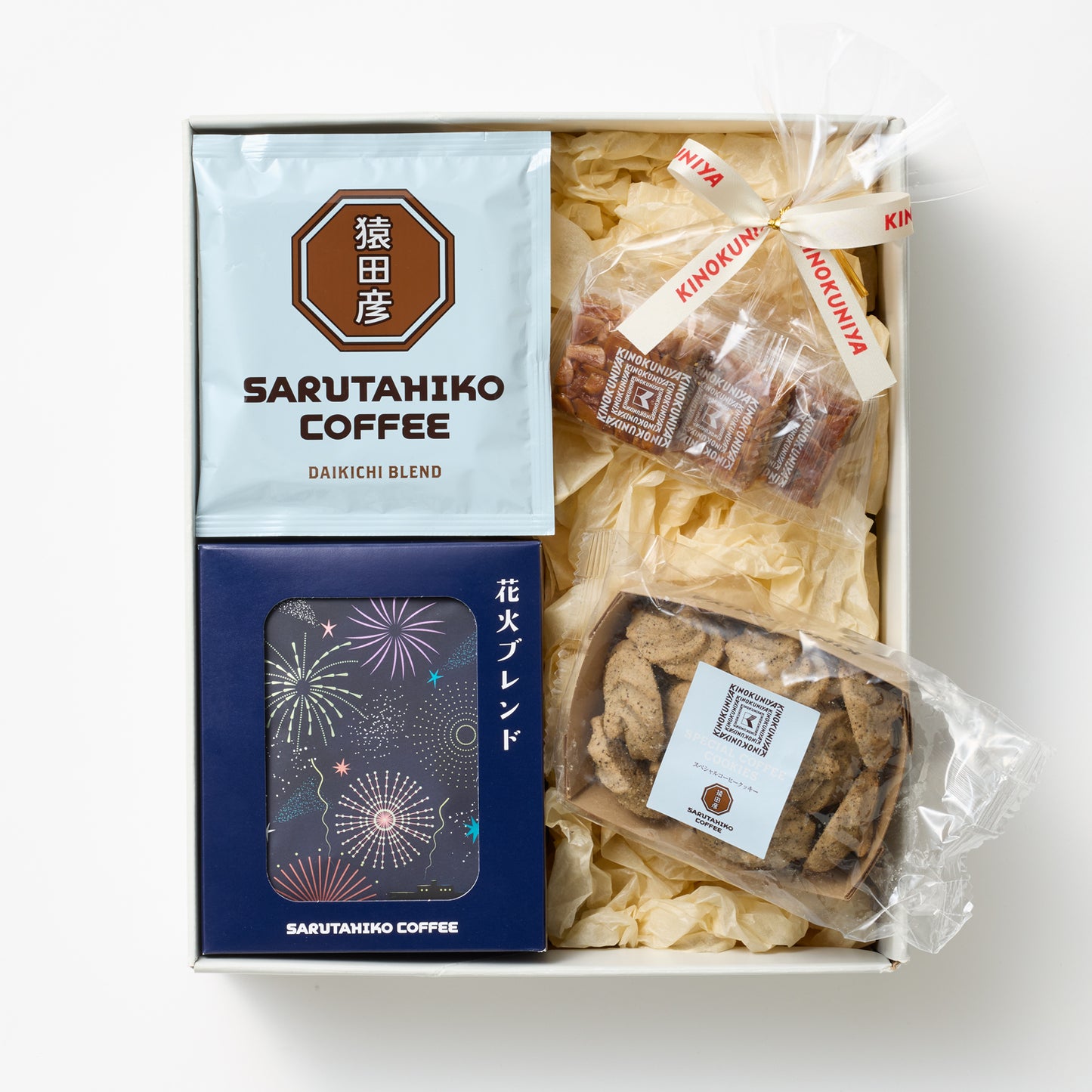 季節のドリップ2種と焼き菓子のセット【花火ブレンド】