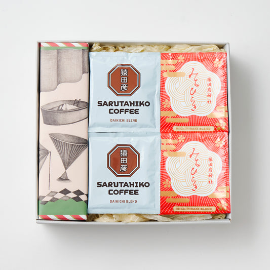 Castella & Drip Bag Coffee 20-Pack Set [Daikichi Blend / Michihiraki Blend]