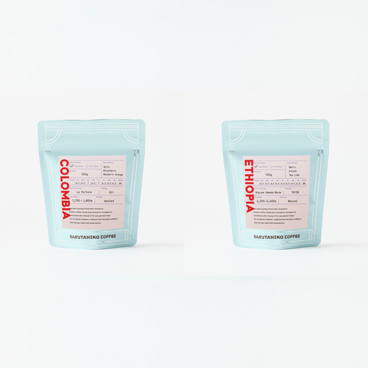 <shipping sequentially from> Anaerobic Process Coffee Tasting Duo Set | Ethiopia &amp; Honduras</shipping>