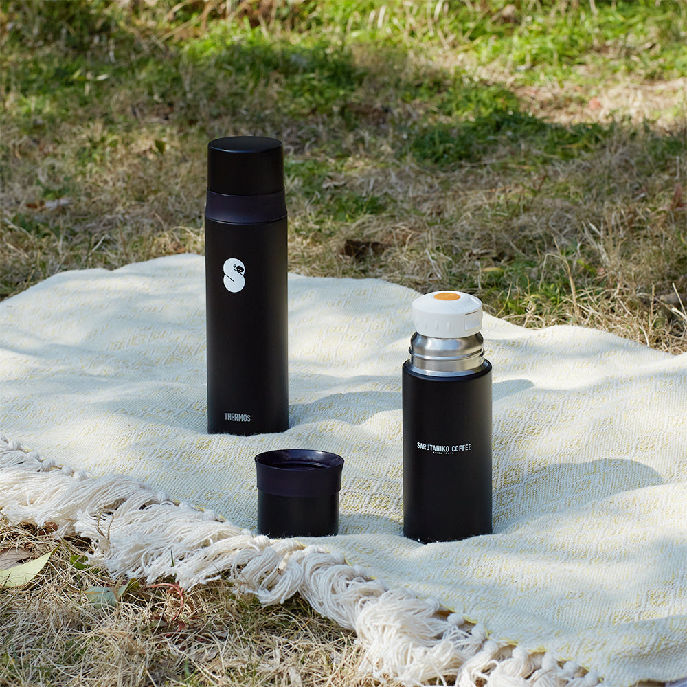 <在庫限り>THERMOS ステンレススリムボトル SARU
