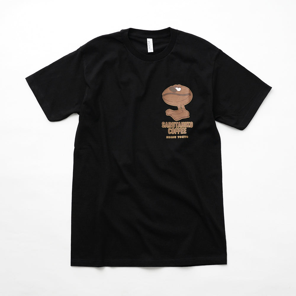 SARUTAHIKO「COFFEE DUDE」T シャツ（黒）